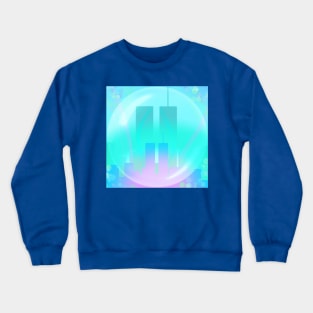 Frutiger Aero Twin Towers Crewneck Sweatshirt